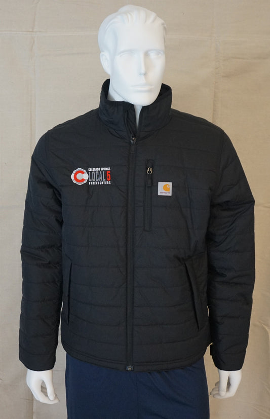 Local 5 Logo Carhartt Insulated Jacket