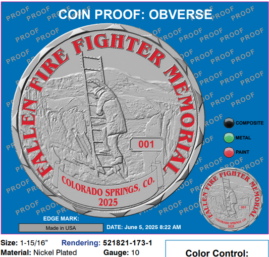 2025 Local 5 Memorial Coin